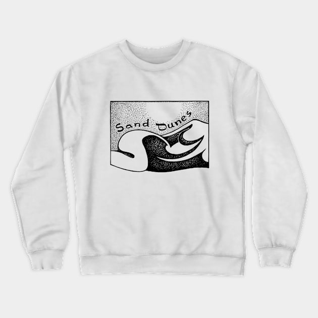 Sand Dunes Crewneck Sweatshirt by zzmyxazz